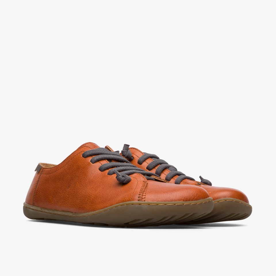 Camper Peu Orange - Camper Women's Casual Shoes ||5917-OQLUD||